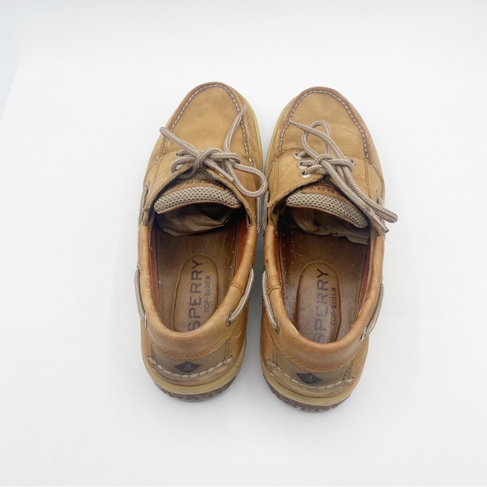 Sperry Top Sider Men's Tan Boat Shoes Casual Size 8.5 M - Picture 3 of 10